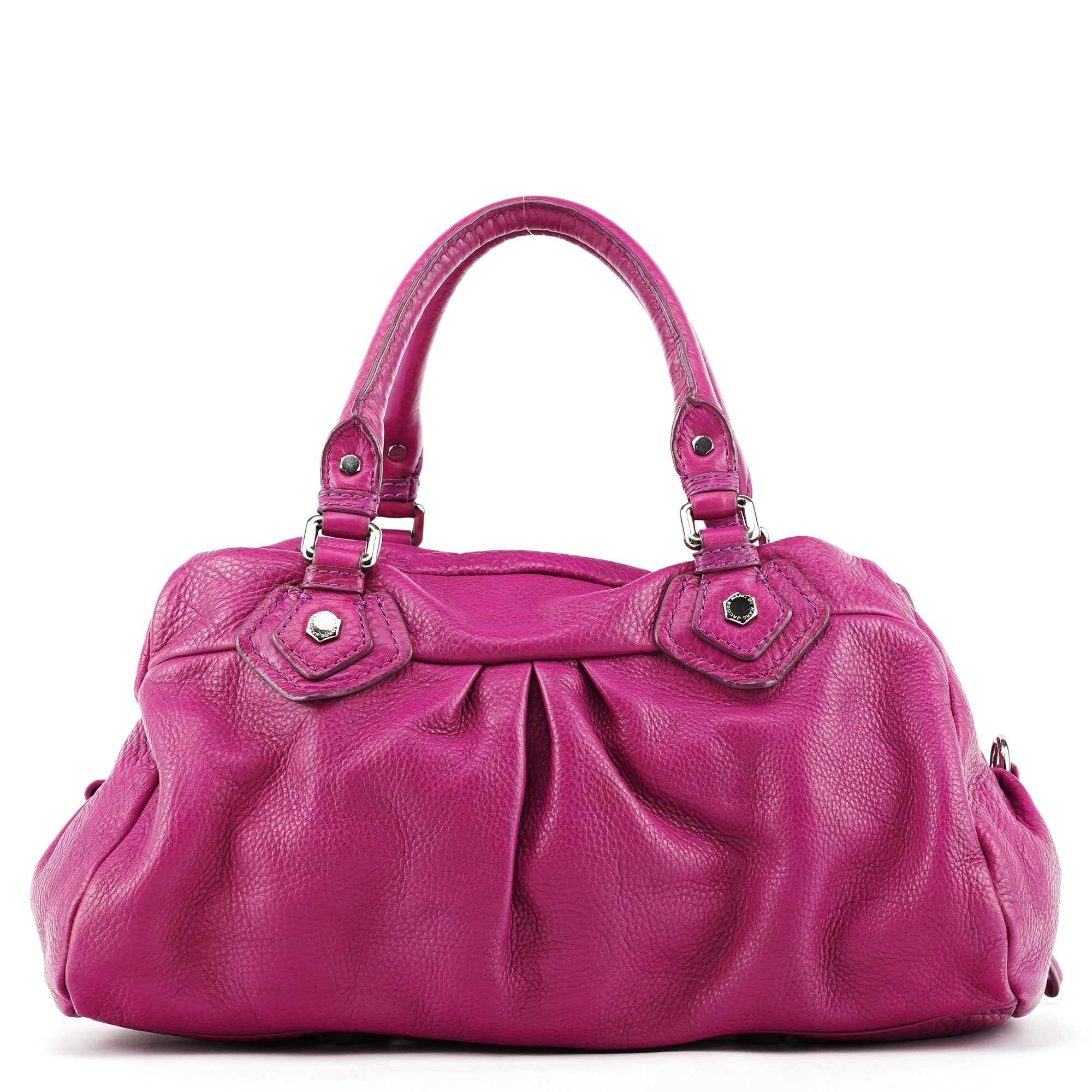 Marc by Marc Jacobs Pink Leather Classic Q 2-Way Bag – Rediscover