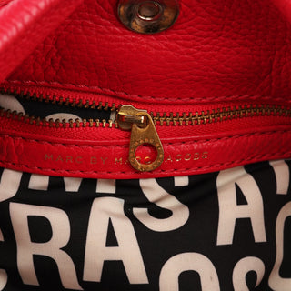 Marc by Marc Jacobs Pink Leather Classic Q Fran 2-Way Bag