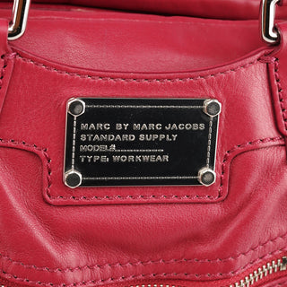 Marc by Marc Jacobs Pink Leather Multi-Pocket 2-Way Bag