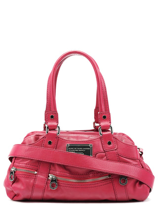Marc by Marc Jacobs Pink Leather Multi-Pocket 2-Way Bag