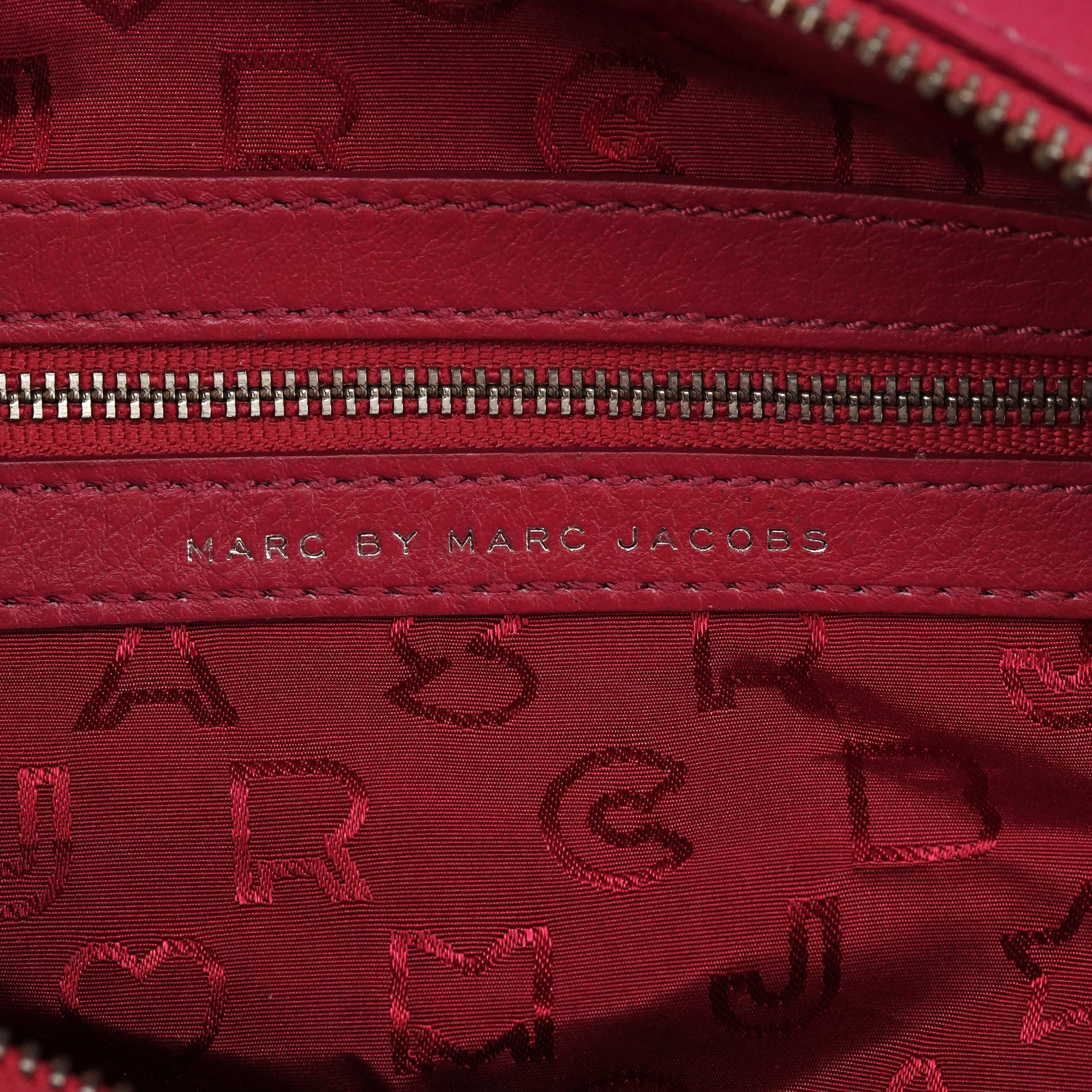 Marc by Marc Jacobs Pink Leather Multi-Pocket 2-Way Bag