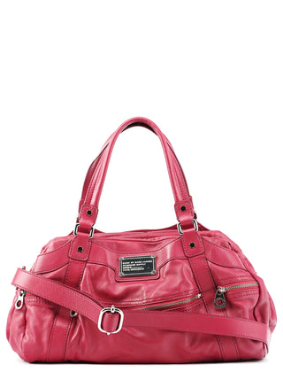 Marc by Marc Jacobs Pink Leather Multi-Pocket 2-Way Bag