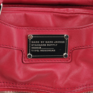Marc by Marc Jacobs Pink Leather Multi-Pocket 2-Way Bag
