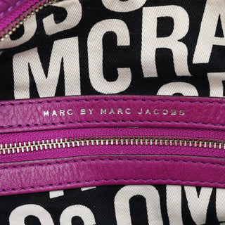 Marc by Marc Jacobs Purple Leather Classic Q 2-Way Bag