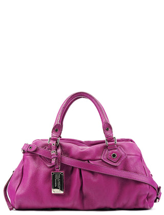 Marc by Marc Jacobs Purple Leather Classic Q 2-Way Bag
