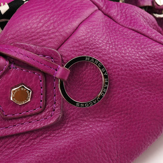 Marc by Marc Jacobs Purple Leather Classic Q 2-Way Bag