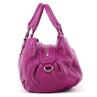 Marc by Marc Jacobs Purple Leather Classic Q 2-Way Bag