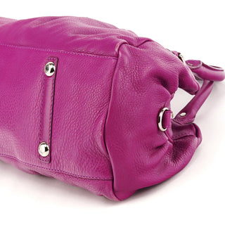 Marc by Marc Jacobs Purple Leather Classic Q 2-Way Bag