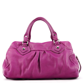 Marc by Marc Jacobs Purple Leather Classic Q 2-Way Bag
