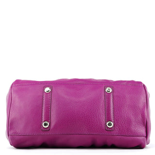 Marc by Marc Jacobs Purple Leather Classic Q 2-Way Bag