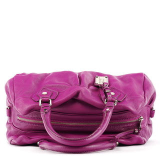 Marc by Marc Jacobs Purple Leather Classic Q 2-Way Bag