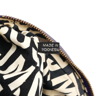 Marc by Marc Jacobs Purple Leather Classic Q Baby Groovee 2-Way Bag