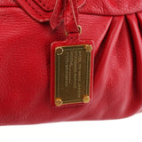 Marc by Marc Jacobs Borsa Classic Q Baby Groovee in pelle rossa
