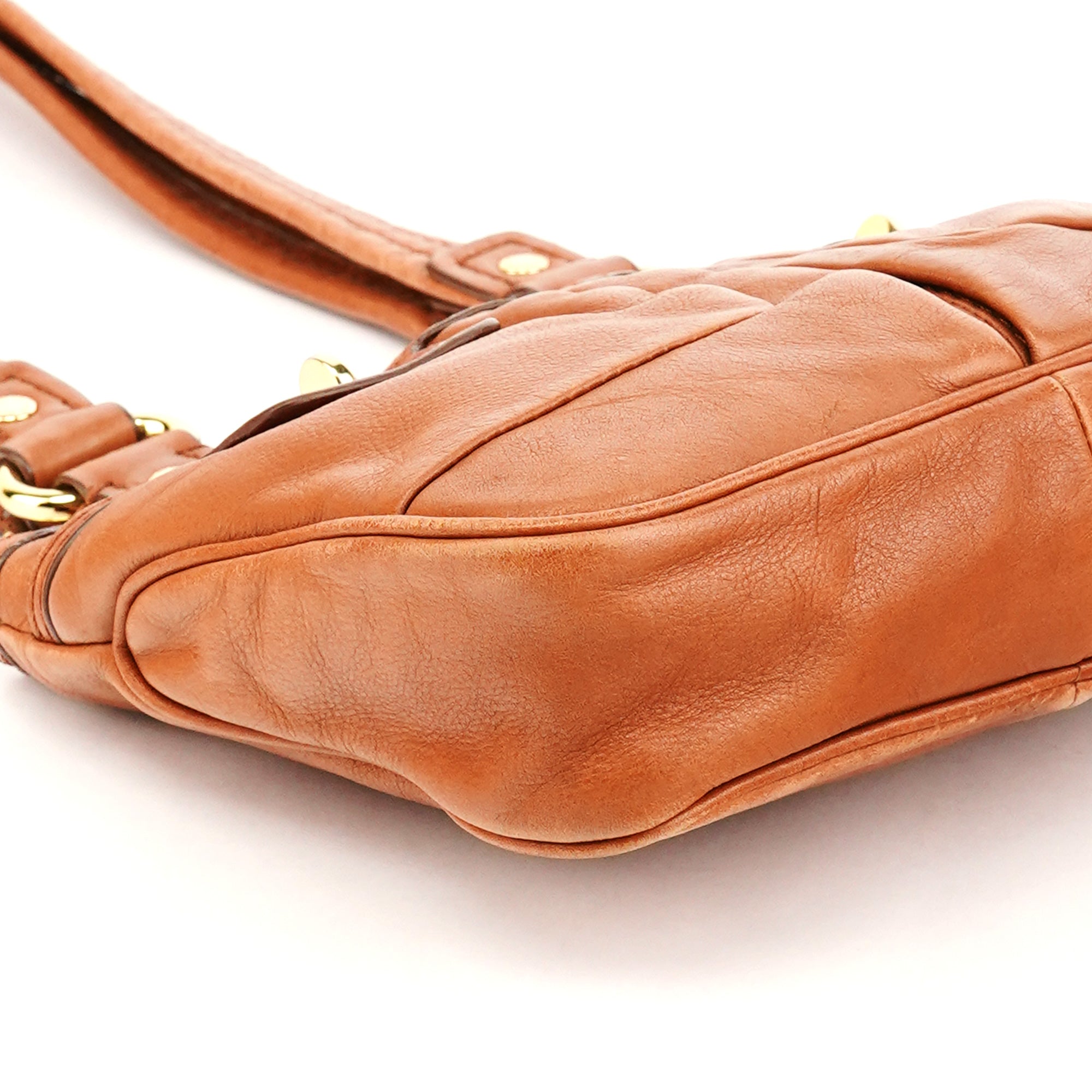 Marc by Marc Jacobs Tan Leather Multi-Pocket Tote Bag