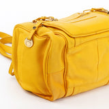 Marc by Marc Jacobs Yellow Leather Boston Bag