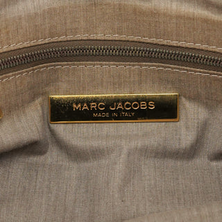 Marc Jacobs Beige Leather Double Pocket Top Handle Bag