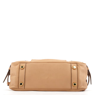 Marc Jacobs Beige Leather Top Handle Bag