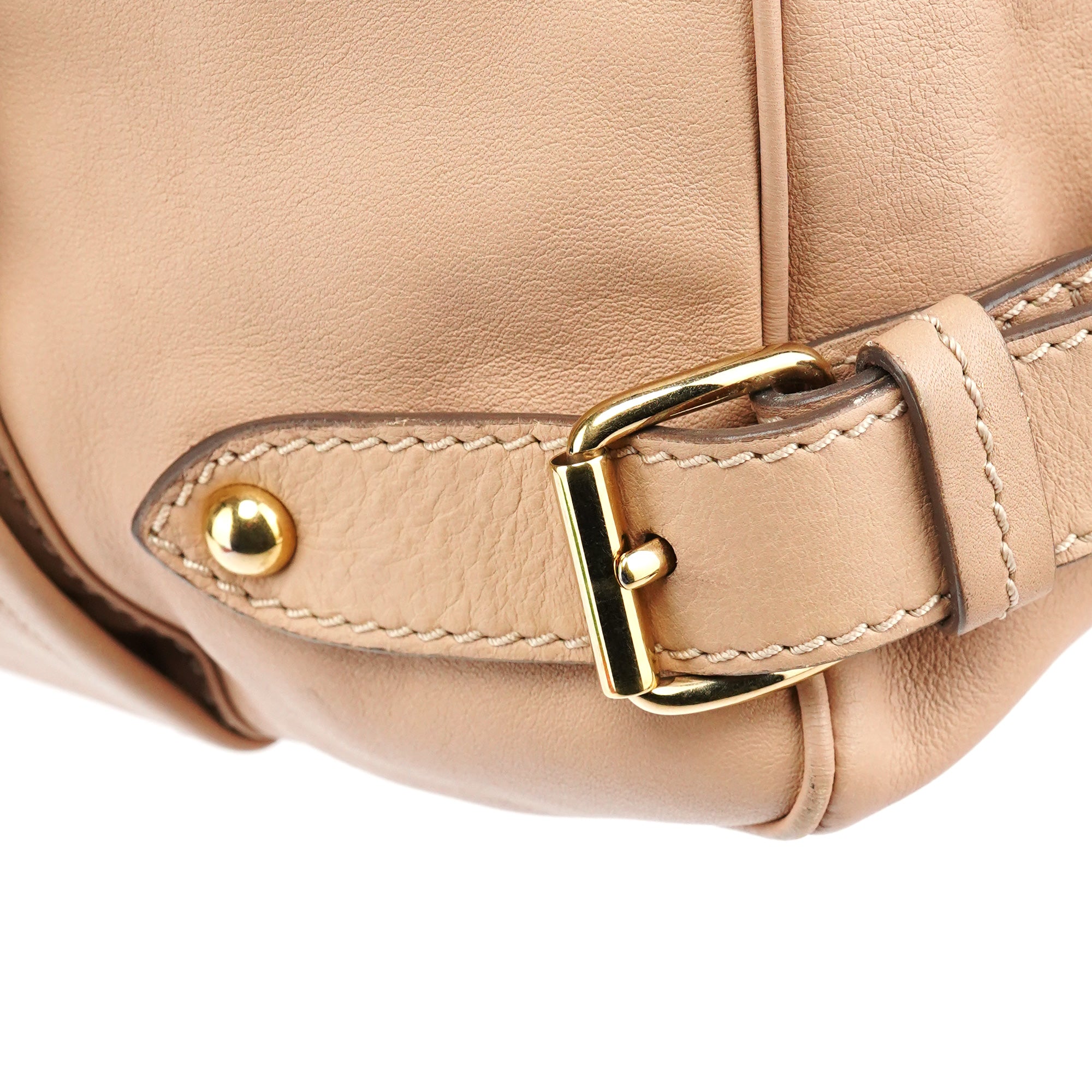 Marc Jacobs Sac à poignée en cuir beige