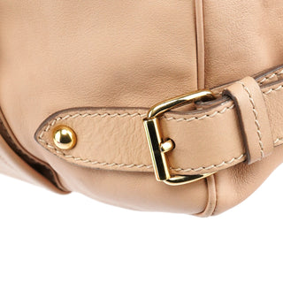 Marc Jacobs Beige Leather Top Handle Bag