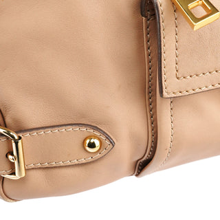 Marc Jacobs Beige Leather Top Handle Bag