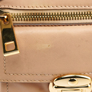 Marc Jacobs Beige Leather Top Handle Bag
