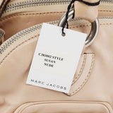 Marc Jacobs 2-Way Tasche mit Turnlock aus Leder in Beige