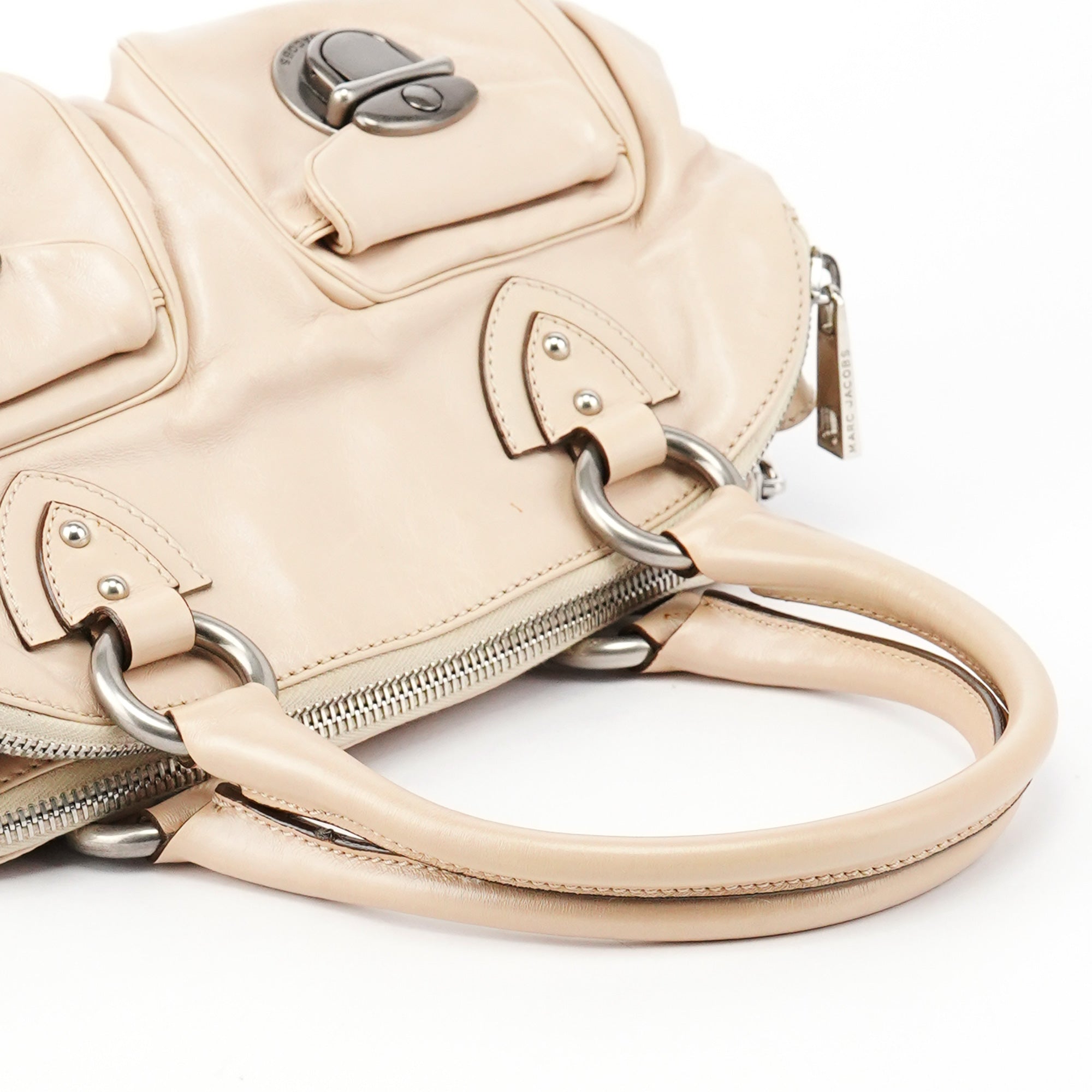 MARC JACOBS⋈2wayBAG Marc Jacobs Beige Leather Venetia 2-Way Bag – Rediscover Vintage