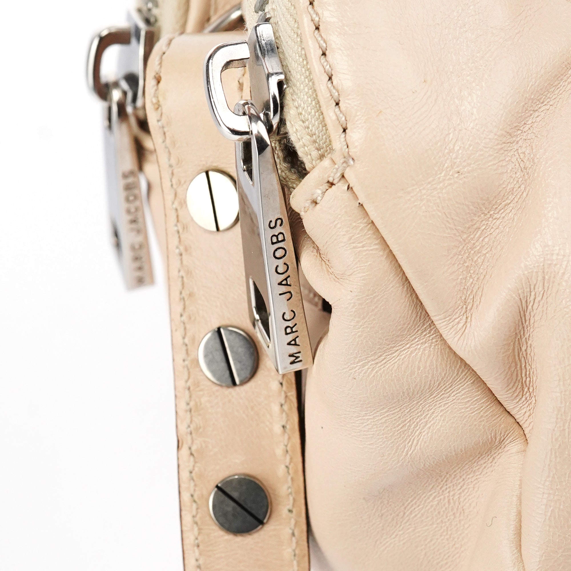 Marc Jacobs Beige Leather Venetia 2-Way Bag – Rediscover Vintage