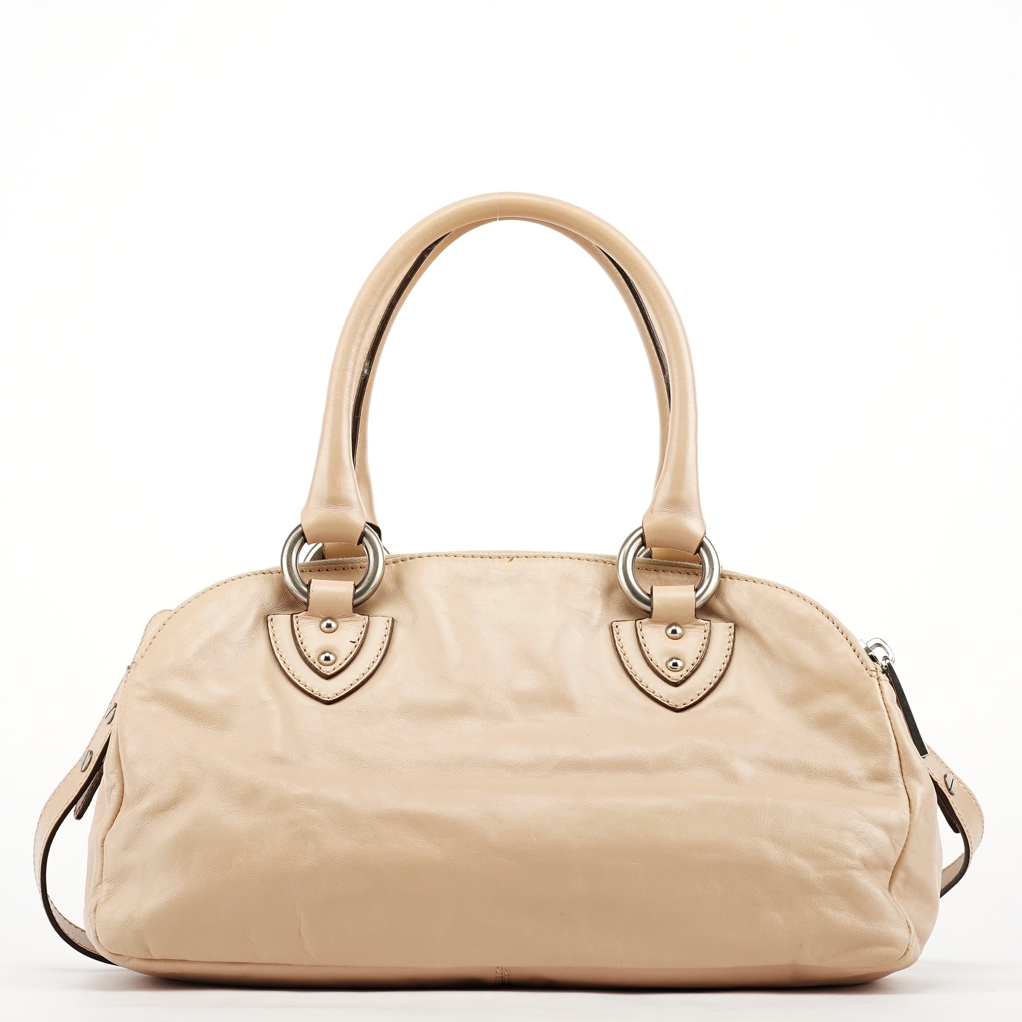MARC JACOBS⋈2wayBAG Marc Jacobs Beige Leather Venetia 2-Way Bag – Rediscover Vintage