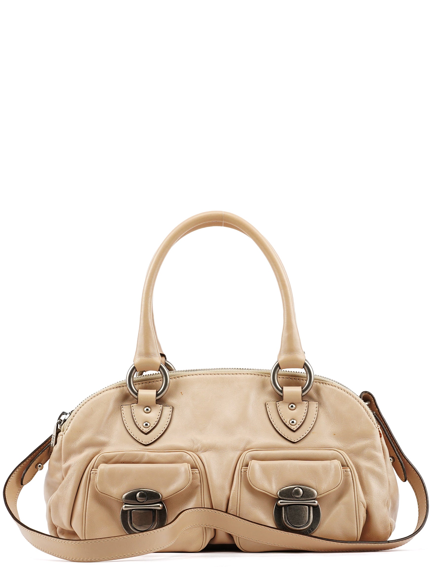MARC JACOBS⋈2wayBAG Marc Jacobs Beige Leather Venetia 2-Way Bag – Rediscover Vintage