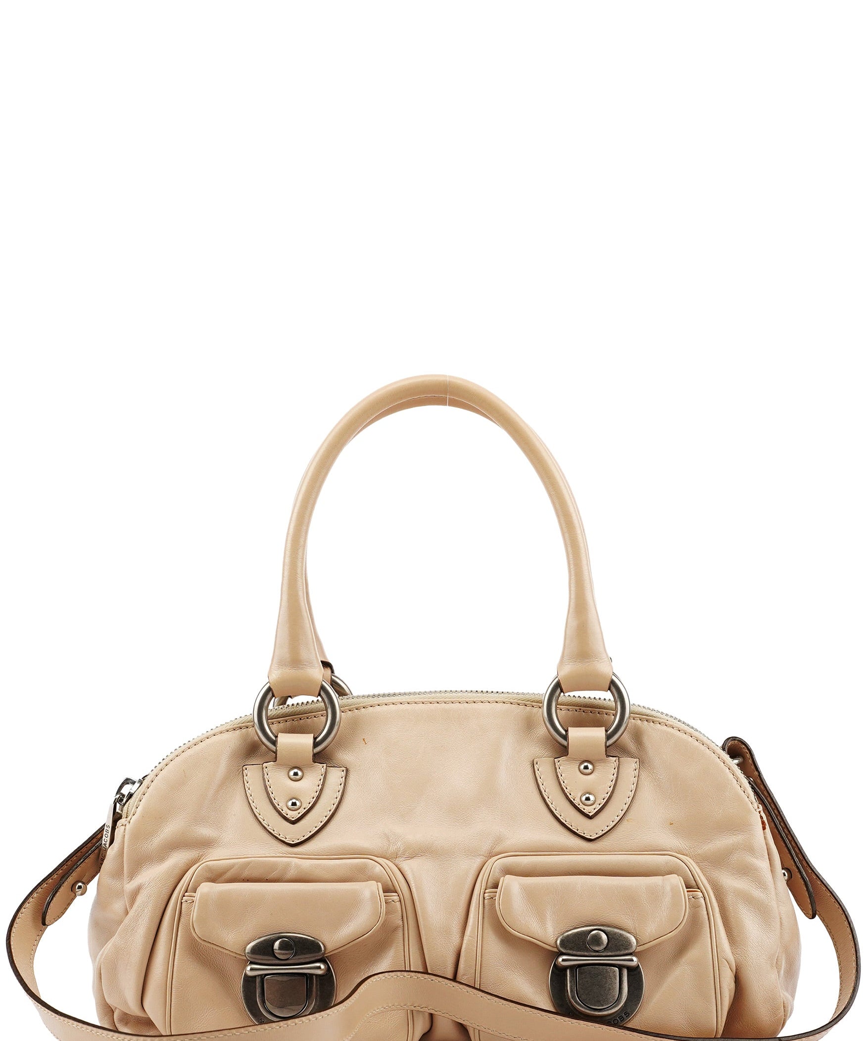 Marc Jacobs Beige Leather Venetia 2-Way Bag
