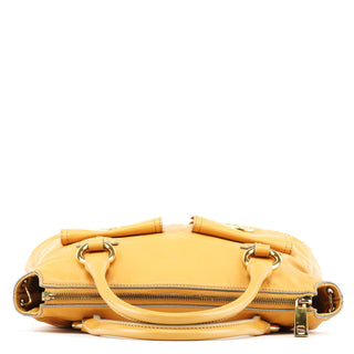 Marc Jacobs Beige Leather Venetia 2-Way Tote Bag