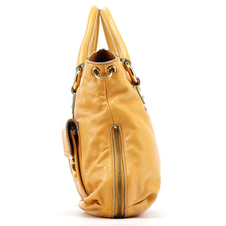 Marc Jacobs Beige Leather Venetia 2-Way Tote Bag