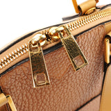 Marc Jacobs Sac deux portés Bowery en cuir grainé beige