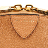 Marc Jacobs Sac deux portés Bowery en cuir grainé beige