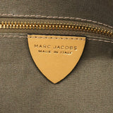 Marc Jacobs Sac deux portés Bowery en cuir grainé beige
