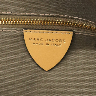 Marc Jacobs Beige Pebbled Leather Bowery 2-Way Bag