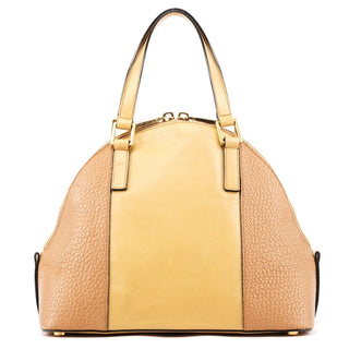 Marc Jacobs Beige Pebbled Leather Bowery 2-Way Bag