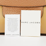 Marc Jacobs Sac deux portés Bowery en cuir grainé beige