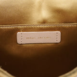 Marc Jacobs Beige Quilted Leather Buckle Shoulder Bag