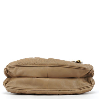 Marc Jacobs Beige Quilted Leather Stam 2-Way Bag
