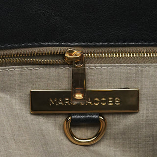 Marc Jacobs Black Leather Angela Multi-Pocket Shoulder Bag