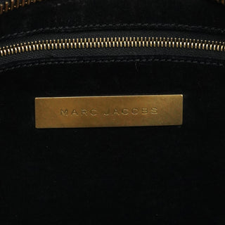 Marc Jacobs Black Leather Belt Tote Bag