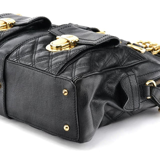 Marc Jacobs Black Leather Blake 2-Way Bag