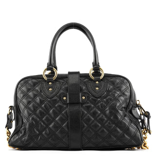 Marc Jacobs Black Leather Blake 2-Way Bag