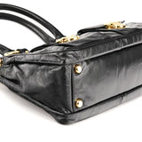 Marc Jacobs Black Leather Blake Multi-Pocket Tote Bag