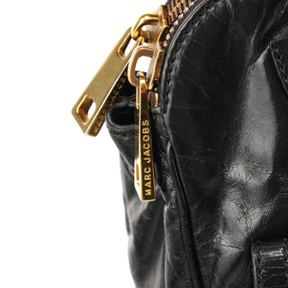 Marc Jacobs Black Leather Blake Multi-Pocket Tote Bag