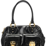 Marc Jacobs Black Leather Blake Multi-Pocket Tote Bag