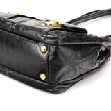 Marc Jacobs Black Leather Blake Multi-Pocket Tote Bag