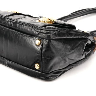 Marc Jacobs Black Leather Blake Multi-Pocket Tote Bag